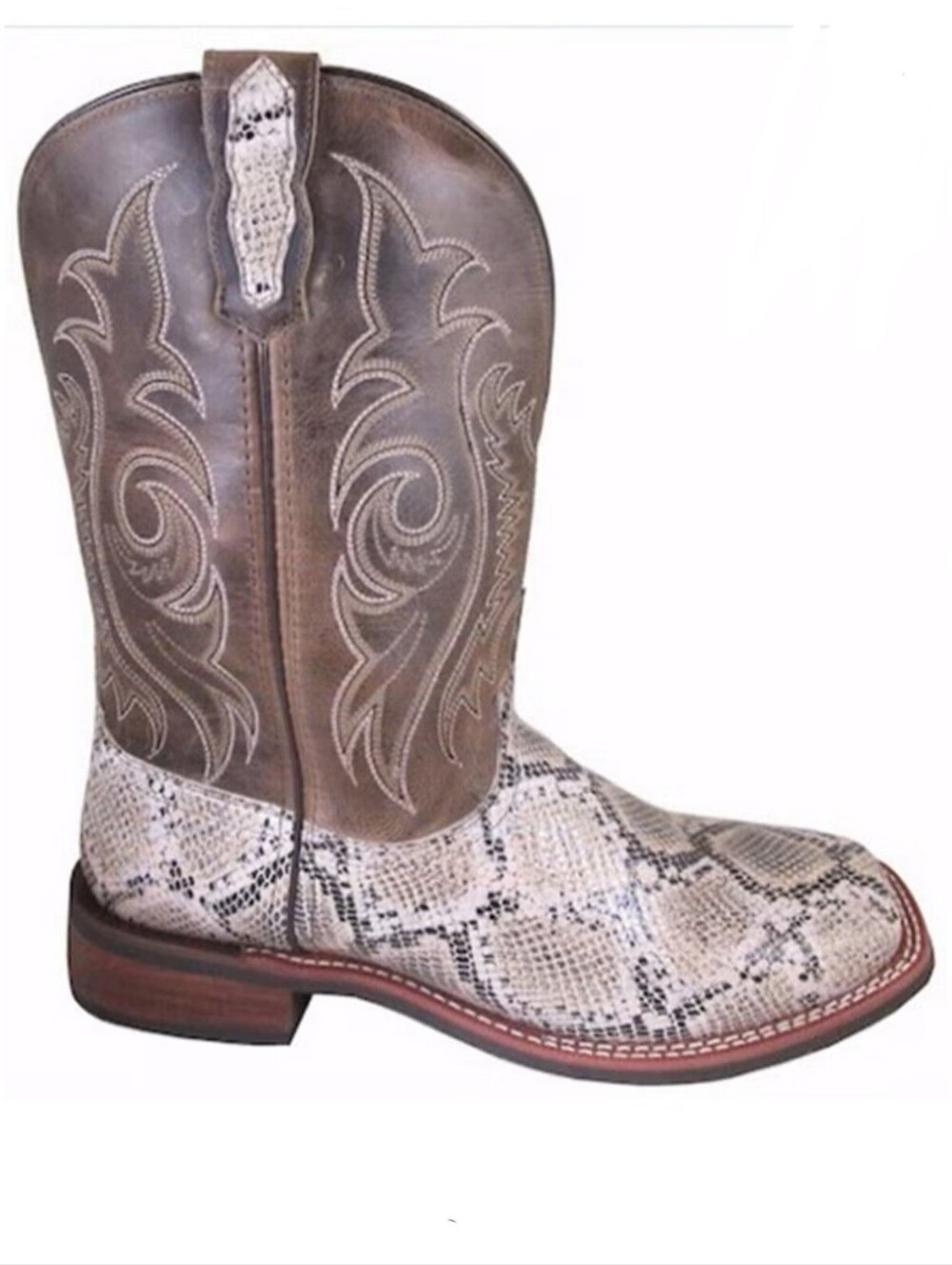 New Smoky Mountain Snakeprint Cowboy Boots